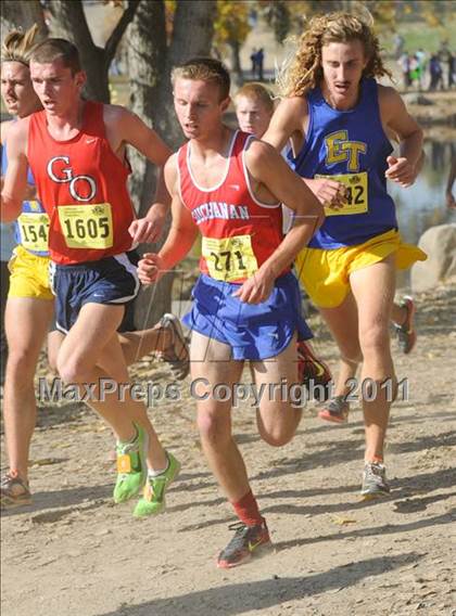Thumbnail 3 in CIF State Cross Country Championships (Boys Division I) photogallery.