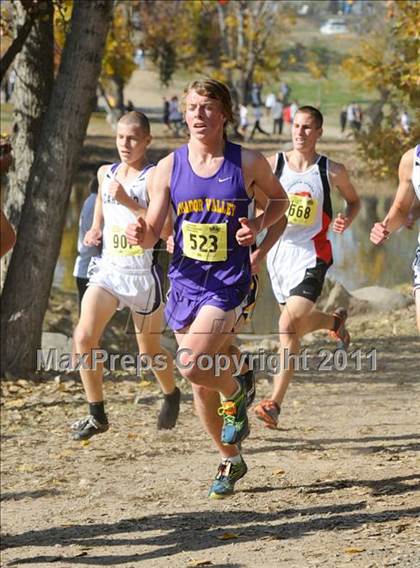 Thumbnail 1 in CIF State Cross Country Championships (Boys Division I) photogallery.