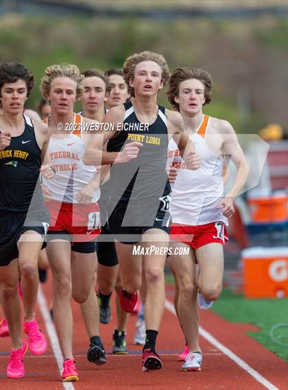 Thumbnail 1 in Cathedral Catholic Tri-Meet photogallery.