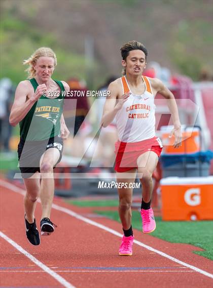 Thumbnail 2 in Cathedral Catholic Tri-Meet photogallery.