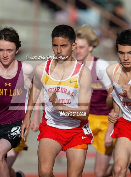 Thumbnail 1 in Cathedral Catholic Tri-Meet photogallery.