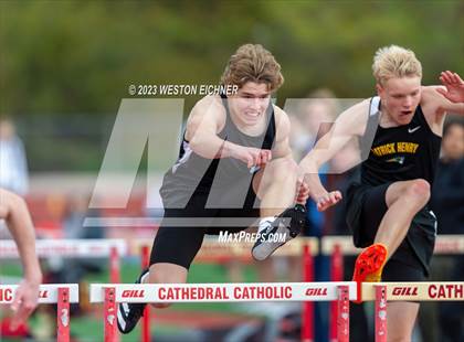 Thumbnail 2 in Cathedral Catholic Tri-Meet photogallery.