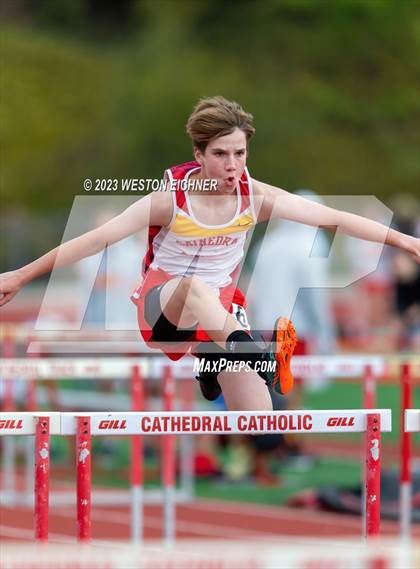 Thumbnail 2 in Cathedral Catholic Tri-Meet photogallery.