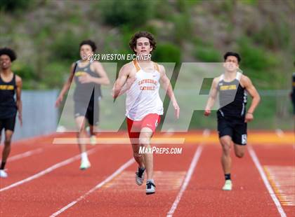 Thumbnail 3 in Cathedral Catholic Tri-Meet photogallery.