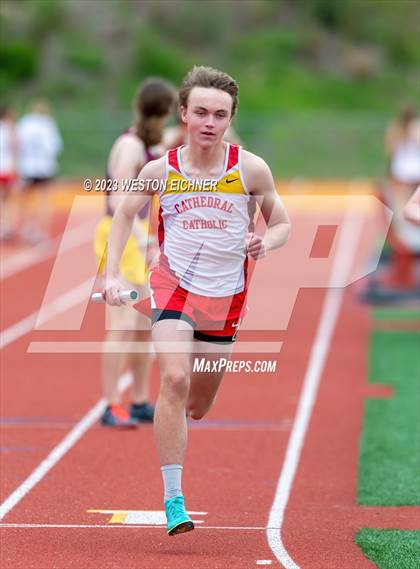Thumbnail 1 in Cathedral Catholic Tri-Meet photogallery.