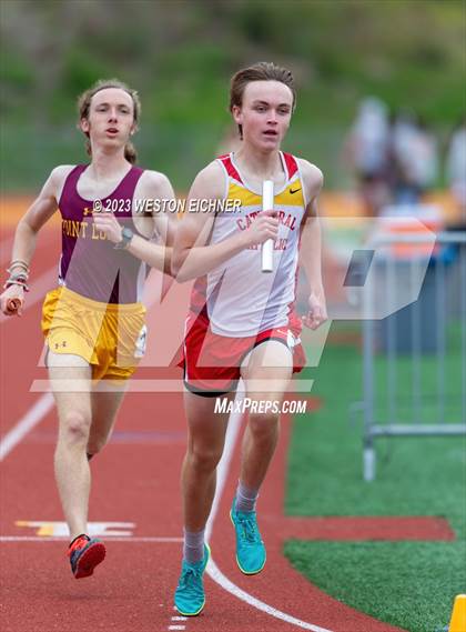 Thumbnail 2 in Cathedral Catholic Tri-Meet photogallery.