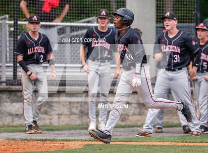 Thumbnail 1 in Allatoona @ Pope (GHSA 6A First Round - Game 1) photogallery.