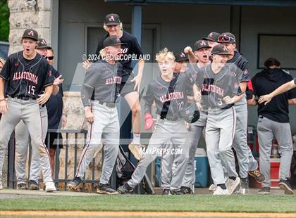 Thumbnail 2 in Allatoona @ Pope (GHSA 6A First Round - Game 1) photogallery.