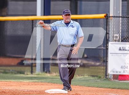Thumbnail 1 in Allatoona @ Pope (GHSA 6A First Round - Game 1) photogallery.