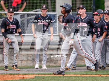 Thumbnail 3 in Allatoona @ Pope (GHSA 6A First Round - Game 1) photogallery.