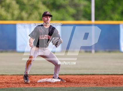 Thumbnail 1 in Allatoona @ Pope (GHSA 6A First Round - Game 1) photogallery.