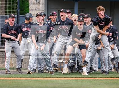 Thumbnail 2 in Allatoona @ Pope (GHSA 6A First Round - Game 1) photogallery.