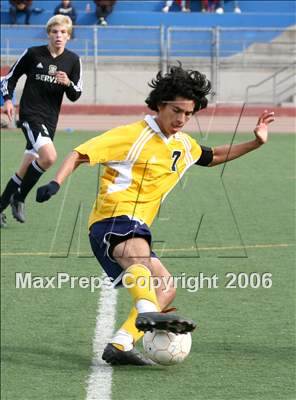 Thumbnail 1 in Servite vs Morse (15th Annual Winter Tournament) photogallery.