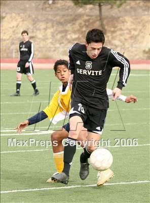 Thumbnail 2 in Servite vs Morse (15th Annual Winter Tournament) photogallery.
