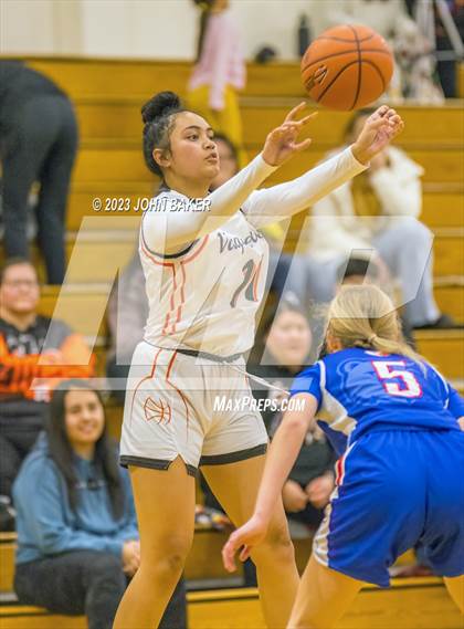 Thumbnail 3 in Loyalton vs. Fernley (Varsity Elite) photogallery.