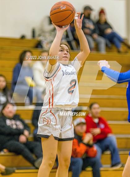 Thumbnail 3 in Loyalton vs. Fernley (Varsity Elite) photogallery.