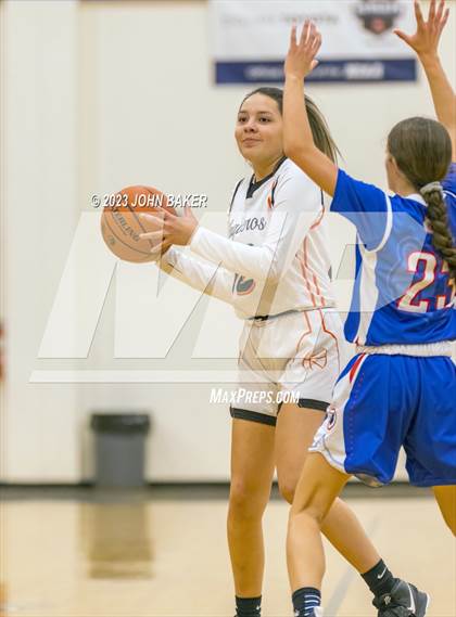 Thumbnail 3 in Loyalton vs. Fernley (Varsity Elite) photogallery.