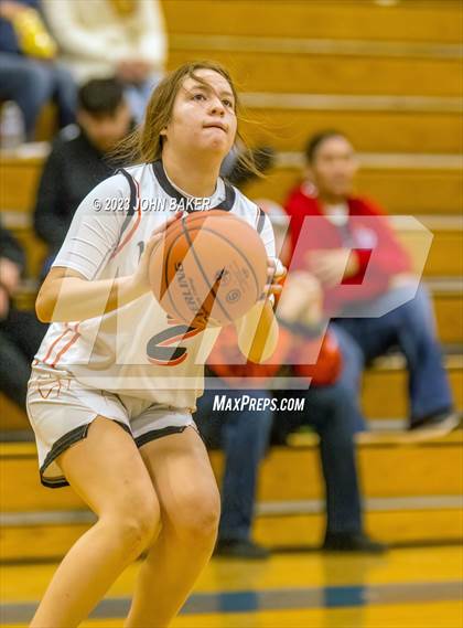 Thumbnail 2 in Loyalton vs. Fernley (Varsity Elite) photogallery.