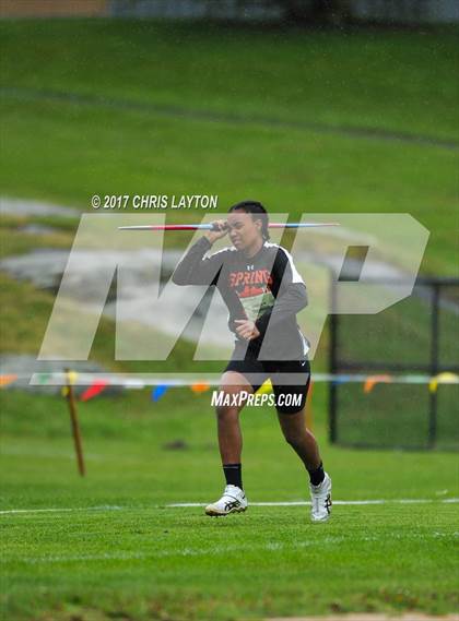 Thumbnail 2 in 50th Annual Loucks Games (Women's Javelin Throw) photogallery.