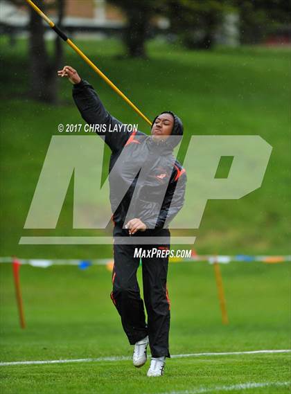 Thumbnail 1 in 50th Annual Loucks Games (Women's Javelin Throw) photogallery.