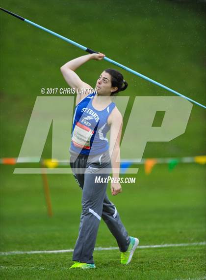 Thumbnail 1 in 50th Annual Loucks Games (Women's Javelin Throw) photogallery.
