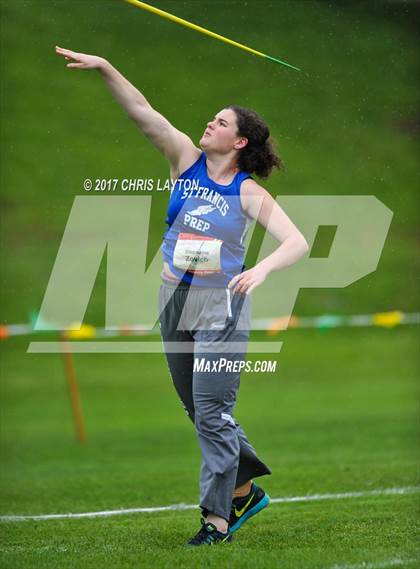 Thumbnail 3 in 50th Annual Loucks Games (Women's Javelin Throw) photogallery.