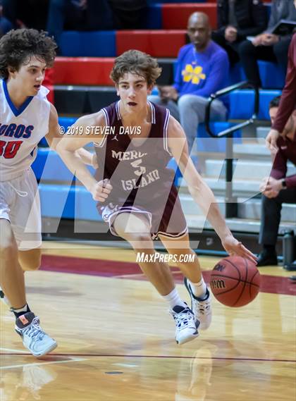 Thumbnail 2 in Mercer Island vs. Mountain View  (Visit Mesa Basketball Challenge) photogallery.