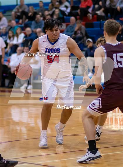 Thumbnail 3 in Mercer Island vs. Mountain View  (Visit Mesa Basketball Challenge) photogallery.