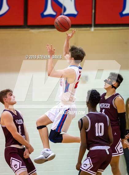 Thumbnail 3 in Mercer Island vs. Mountain View  (Visit Mesa Basketball Challenge) photogallery.
