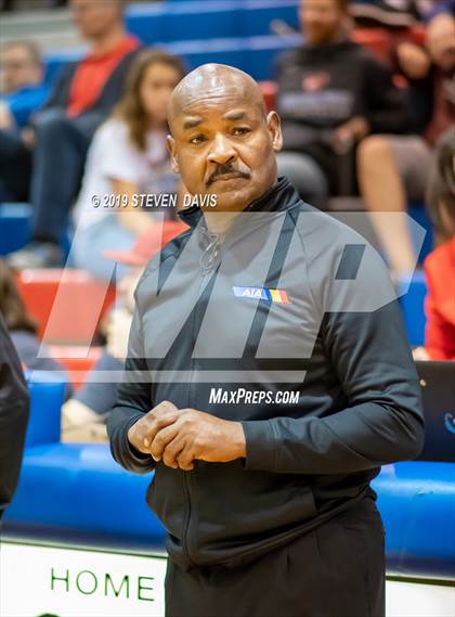 Thumbnail 1 in Mercer Island vs. Mountain View  (Visit Mesa Basketball Challenge) photogallery.