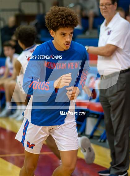 Thumbnail 1 in Mercer Island vs. Mountain View  (Visit Mesa Basketball Challenge) photogallery.