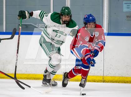 Thumbnail 3 in Nichols vs Mount St. Charles (True Prep Cup) photogallery.