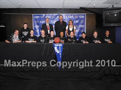 Thumbnail 3 in Turlock Christian vs. Bradshaw Christian (CIF SJS D5 Final) photogallery.