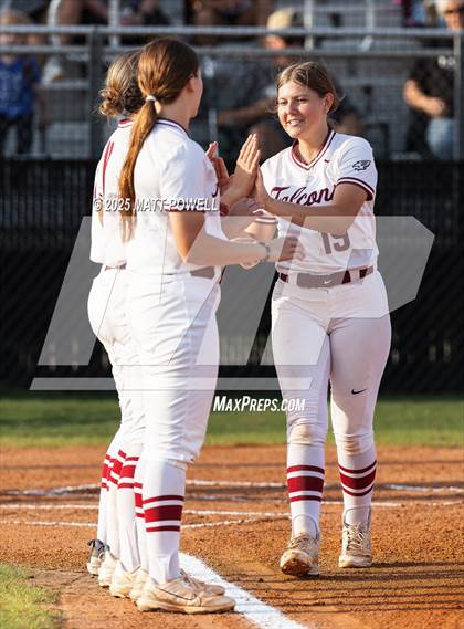 Thumbnail 2 in Foster vs. Tompkins (UIL 6A Softball Bi-District Playoff) photogallery.
