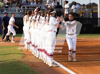 Thumbnail 3 in Foster vs. Tompkins (UIL 6A Softball Bi-District Playoff) photogallery.