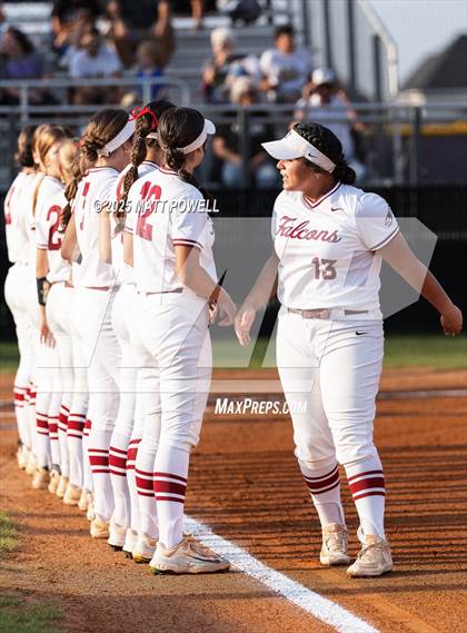 Thumbnail 1 in Foster vs. Tompkins (UIL 6A Softball Bi-District Playoff) photogallery.