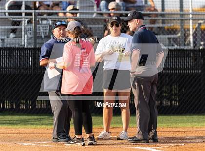 Thumbnail 2 in Foster vs. Tompkins (UIL 6A Softball Bi-District Playoff) photogallery.