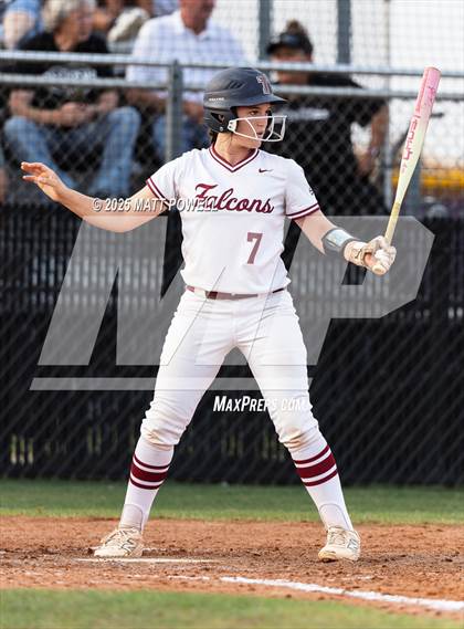 Thumbnail 2 in Foster vs. Tompkins (UIL 6A Softball Bi-District Playoff) photogallery.