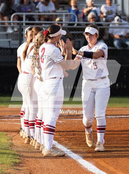 Thumbnail 3 in Foster vs. Tompkins (UIL 6A Softball Bi-District Playoff) photogallery.