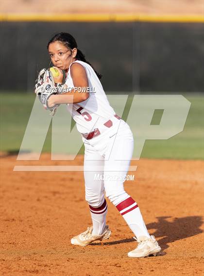 Thumbnail 3 in Foster vs. Tompkins (UIL 6A Softball Bi-District Playoff) photogallery.
