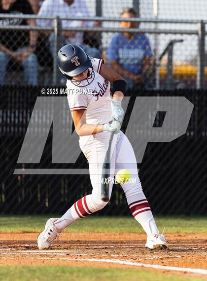 Thumbnail 2 in Foster vs. Tompkins (UIL 6A Softball Bi-District Playoff) photogallery.