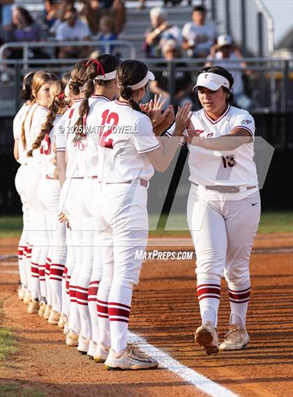 Thumbnail 3 in Foster vs. Tompkins (UIL 6A Softball Bi-District Playoff) photogallery.