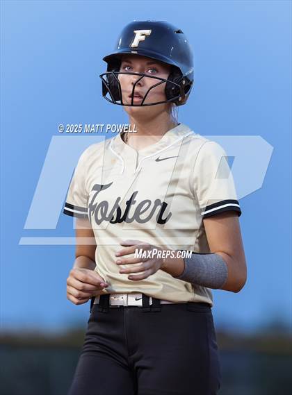 Thumbnail 3 in Foster vs. Tompkins (UIL 6A Softball Bi-District Playoff) photogallery.