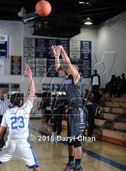 Thumbnail 1 in Bradshaw Christian @ North Hollywood (MaxPreps Holiday Classic) photogallery.