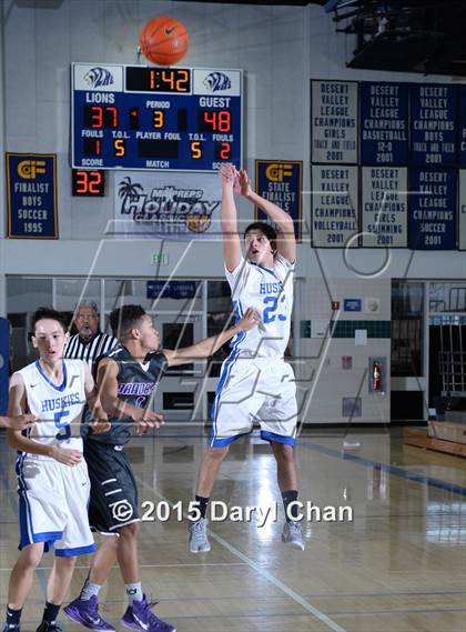 Thumbnail 2 in Bradshaw Christian @ North Hollywood (MaxPreps Holiday Classic) photogallery.