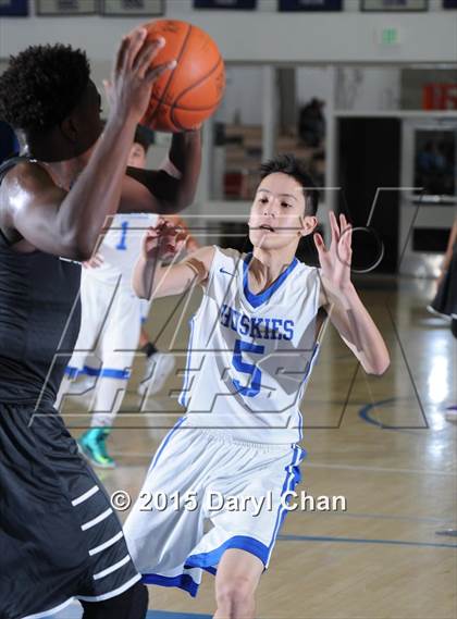 Thumbnail 2 in Bradshaw Christian @ North Hollywood (MaxPreps Holiday Classic) photogallery.