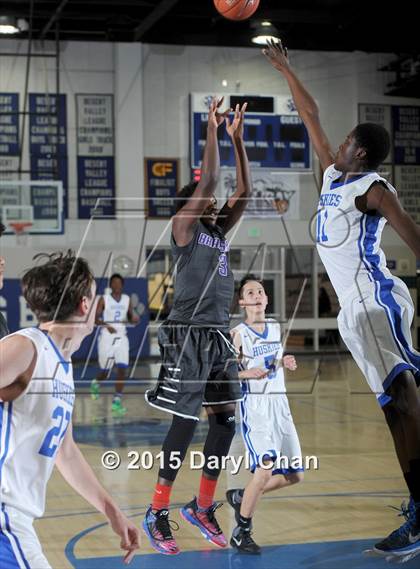 Thumbnail 2 in Bradshaw Christian @ North Hollywood (MaxPreps Holiday Classic) photogallery.