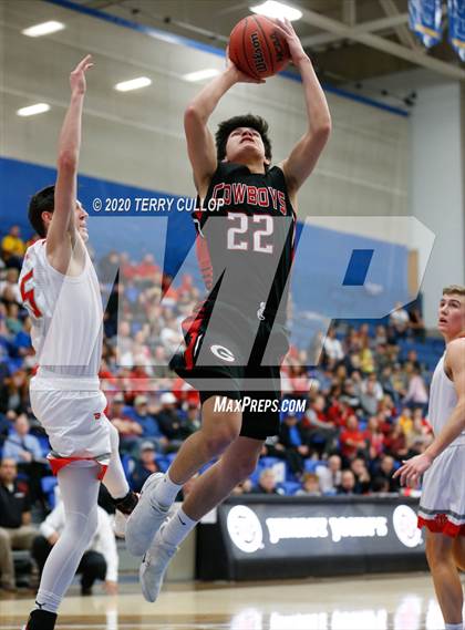 Thumbnail 2 in Grantsville vs. Manti (UHSAA 3A Quarterfinal) photogallery.