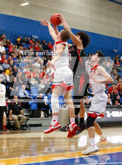 Thumbnail 1 in Grantsville vs. Manti (UHSAA 3A Quarterfinal) photogallery.
