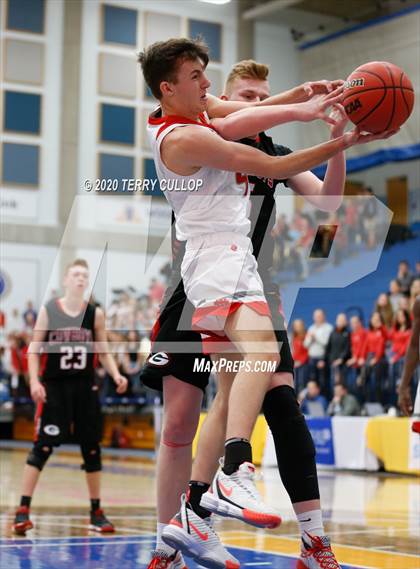 Thumbnail 1 in Grantsville vs. Manti (UHSAA 3A Quarterfinal) photogallery.